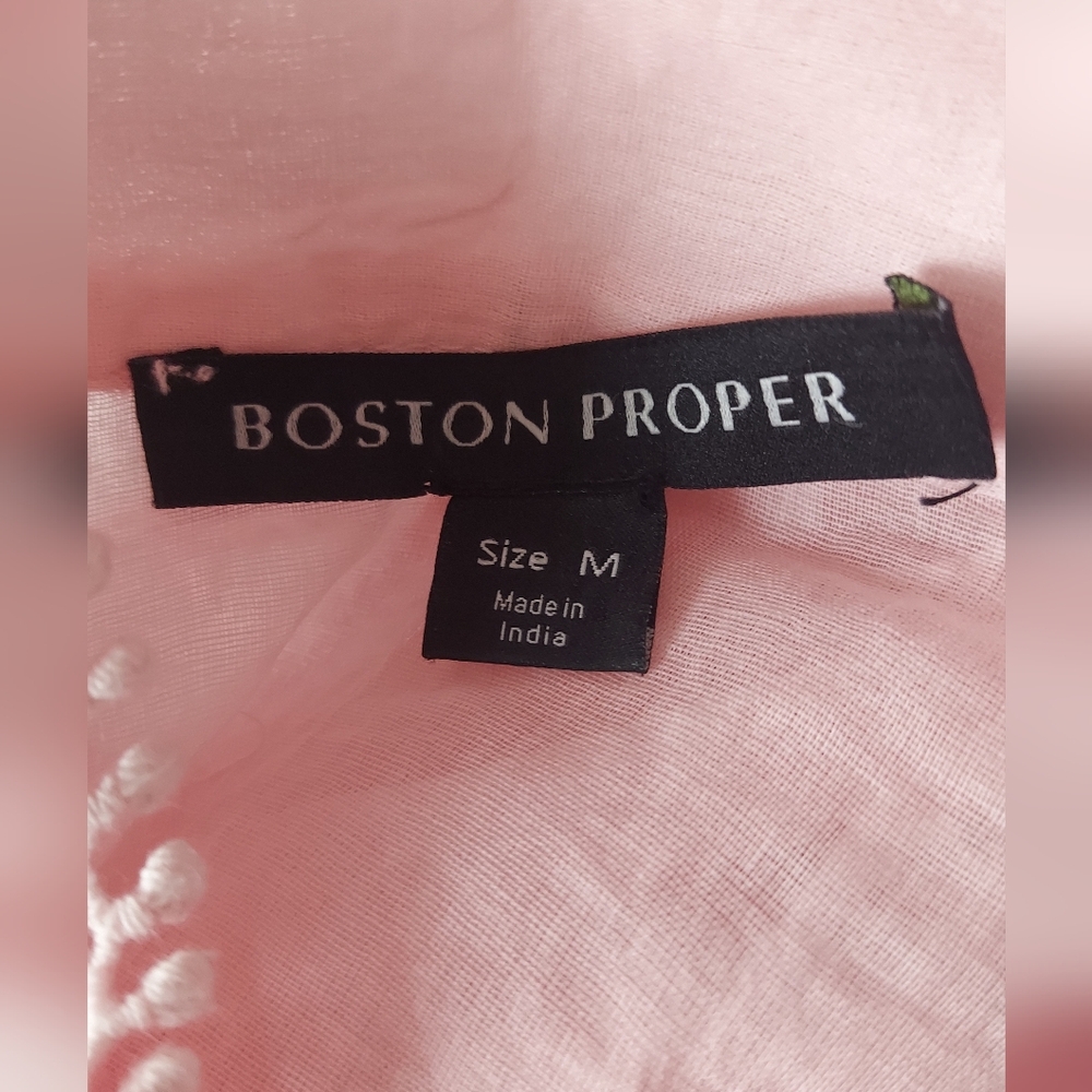 Boston Proper Size Medium Kace Insert Sleeve Butt… - image 8